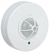  Датчик движения ДД-024В 1100Вт 180-360град 6м IP33 белый IEK