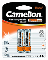  Camelion AA-2000mAh Ni-Mh BL-2 (NH-AA2000BP2, аккумулятор,1.2В)