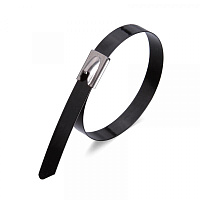  Стяжка стальная СКС-П (304) 7.9х300 (10шт) (Fortisflex)