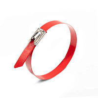  Стяжка стальная СКС-П (316) 7.9х600 (красн) (Fortisflex)