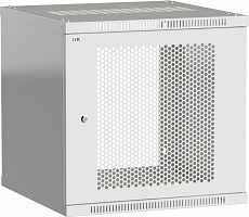  ITK Шкаф LINEA WE 9U 600x650мм дверь перфорированная серый