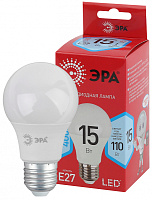  Лампочка светодиодная ЭРА RED LINE LED A60-15W-840-E27 R E27 / Е27 15 Вт груша нейтральный белый свет