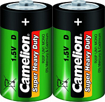  Camelion Green R20 SR-2 (R20P-SP2G, батарейка,1.5В)