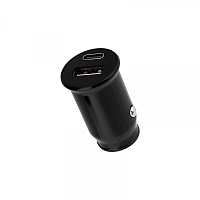  Автомобильное зарядное устройство c двумя портами USB-A+Type-С 12Вт REXANT