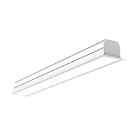  Светодиодный светильник VARTON Universal-Line встраиваемый 860х100х69 мм 30 Вт 4000 K IP40 RAL9003 белый муар аварийный автономный постоянного действи