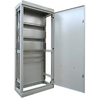  Каркас напольный цельносварной ЭРА ВРУ-1 (1800х600х450) IP31 без боковых панелей серый