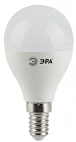  Лампочка светодиодная ЭРА STD LED P45-5W-827-E14 E14 / E14 5Вт шар теплый белый свет