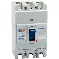  Выключатель автоматический OptiMat E100L080-ОМ4-РЕГ