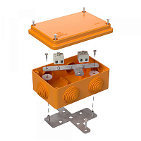  Коробка огнестойкая для о/п 40-0340-FR1.5-4 Е15-Е120 RAL2004 120х80х50 (20 шт/кор) Промрукав