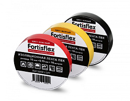  Изолента ПВХ 15х0.15х10 (зел) (Fortisflex)