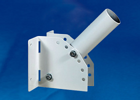  UFV-C02/58-250 GREY Кронштейн универсальный для консольного светильника, 250мм. Регулируемый угол. Диаметр 58мм. Серый. TM Uniel.