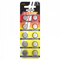  Батарейки Трофи G13 (357) LR1154, LR44 ENERGY POWER Button Cell (200/1600/134400)