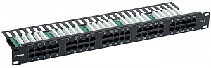  Патч-панель телефонная 1U кат.3 RJ45 50 портов (Krone) GENERICA