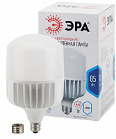  Лампа светодиодная ЭРА STD LED POWER T140-85W-4000-E27/E40 Е27 /Е40 85 Вт колокол нейтральный белый свет