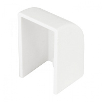  Заглушка (15x10) (4 шт) белая EKF-Plast