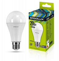  Ergolux LED-A65-20W-E27-4K (Эл.лампа светодиодная ЛОН 20Вт E27 4500K 180-240В)