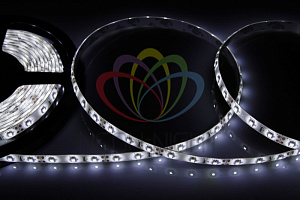  Лента светодиодная 12В, SMD2835, 4,8Вт/м, 60 LED/м, 6500К, 8мм, 5м, IP65 LAMPER