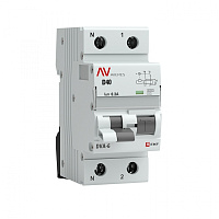  Дифференциальный автомат DVA-6 1P+N 40А (D) 300мА (AC) 6кА EKF AVERES