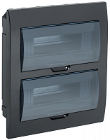  KREPTA 3 Корпус пластиковый ЩРВ-П-24 IP41 черный IEK