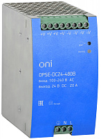  Блок питания OPSE с расширенными характеристиками 220В AC/24В DC 20А 480Вт ONI