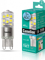  Camelion LED5-G9-NF/845/G9  (Эл.лампа светодиодная 5Вт 220В)