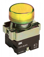  Индикатор LAY5-BU65 d=22мм желтый IEK