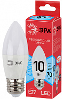  Лампочка светодиодная ЭРА RED LINE ECO LED B35-10W-840-E27 E27 / Е27 10Вт свеча нейтральный белый свет