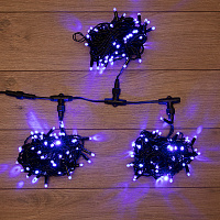  Гирлянда LED ClipLight 24V, 3 нити по 10 метров, цвет диодов Синий