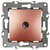  12-3101-14 ЭРА Розетка TV одиночная, IP20, Эра12, медь (10/100/2500)