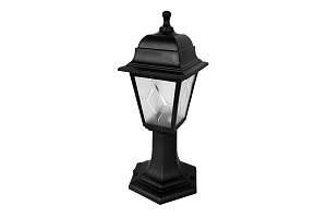  Camelion  PP4204  C02 НТУ 04-60-001 У1 "Оскар" черный  (Св-к садово-парк., 4-гран., пластик+пластик