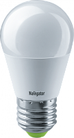  Лампа светодиодная 61 337 NLL-G45-8.5-230-4K-E27 8.5Вт шар матовая 4000К нейтр. бел. E27 680лм 176-264В Navigator 61337