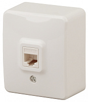  11-3203-02 ЭРА Розетка информационная RJ45, ОУ, IP20, Эра Эксперт, сл.кость (16/160/3200)