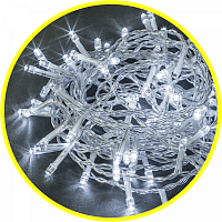  Гирлянда светодиодная 61 808 NGF-S01-100CW-5-6.5m-230-C8-TR-IP20 Navigator 61808