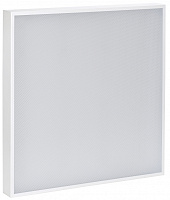  LIGHTING PRO Светильник светодиодный ДВО 1001A 40Вт 4000К IP40 595х595мм призма БАП 3ч IEK
