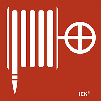  Этикетка самоклеящаяся 150х150мм "Пожарный кран" IEK