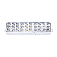  Светильник светодиодный аварийный СБА 1098-30AC/DC 30 LED 1.2Ah lithium battery AC/DC IN HOME
