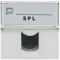  Розетка информационная UTP 1хRJ45 45х45 cat5е