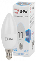  Лампочка светодиодная ЭРА STD LED B35-11W-840-E14 E14 / Е14 11Вт свеча нейтральный белый свeт