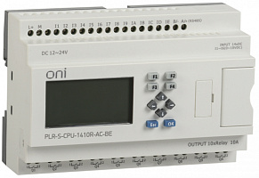  Логическое реле PLR-S. CPU1410(R) 220В AC с экраном ONI