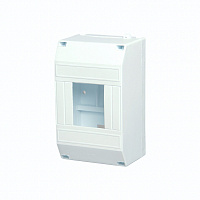  Бокс пластиковый КМПн 1/4 IP20 белый с инд. упак. REXANT