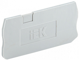  Заглушка для КПИ 3в-1,5/2,5 3 вывода серая IEK