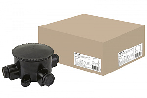  Коробка электромонтажная КЭМ 2-660-4 ОП D95 мм IP65, 4-х рожк. (карболит) TDM