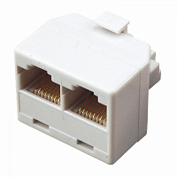  Двойник компьютерный UTP RJ-45(8P8C) (штекер - 2 гнезда) REXANT 