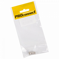  Разъем антенный, штекер F, RG-6, 1 шт. PROconnect