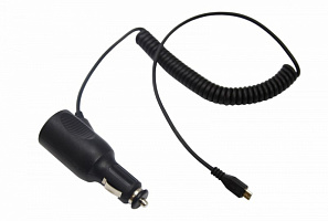  Автозарядка с индикатором microUSB (АЗУ) (5 V, 2000 mA) шнур спираль до 2 м REXANT