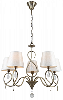  Люстра Rivoli Beatrix 2067-305 5 х Е14 40 Вт классика