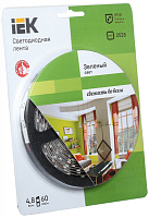  Лента светодиодная 5м блистер LSR-3528G60-4.8-IP20-12V IEK-eco