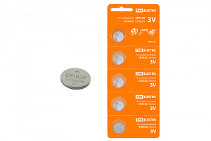  Элемент питания CR1620 Lithium 3V BP-5 TDM