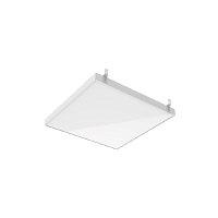  Светодиодный светильник VARTON GR070 BASIC грильято 54 Вт 5000 К 588х588х50 мм IP20 с планками для подвеса с опаловым рассеивателем