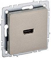  BRITE Розетка HDMI РHDMI-0-БрШ шампань IEK